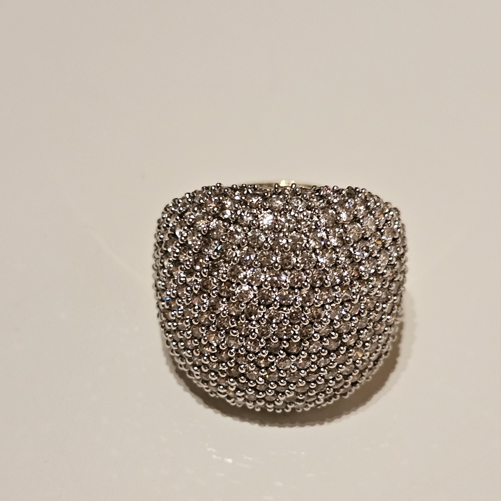 Size 7 cz fashion Cocktail ring